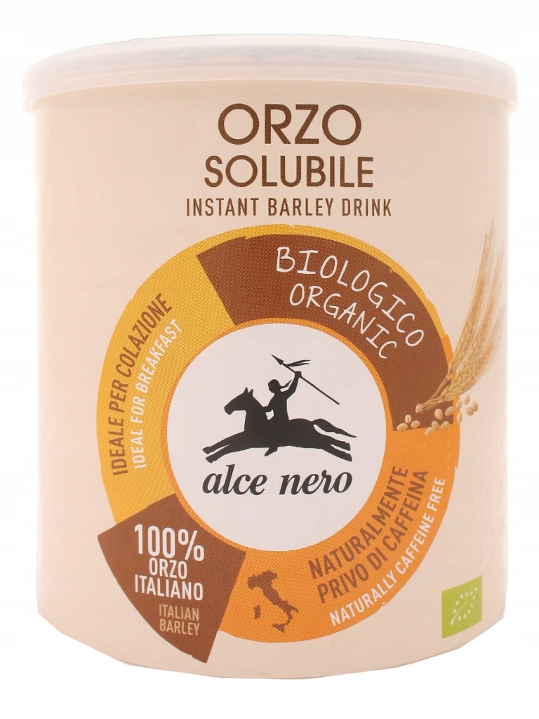 Kawa zbożowa instant BIO Alce nero 125g