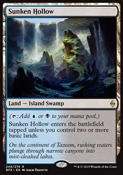 Sunken Hollow Battle for Zendikar