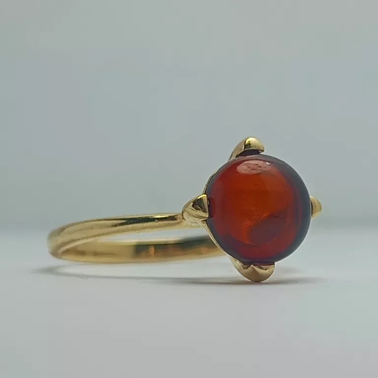 PIĘKNY ZŁOTY PIERŚCIONEK 2,18G 585 R15