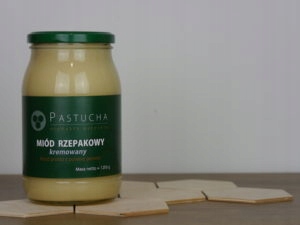 Miód nektarowy rzepakowy Pasieka Pastucha 1,2 kg
