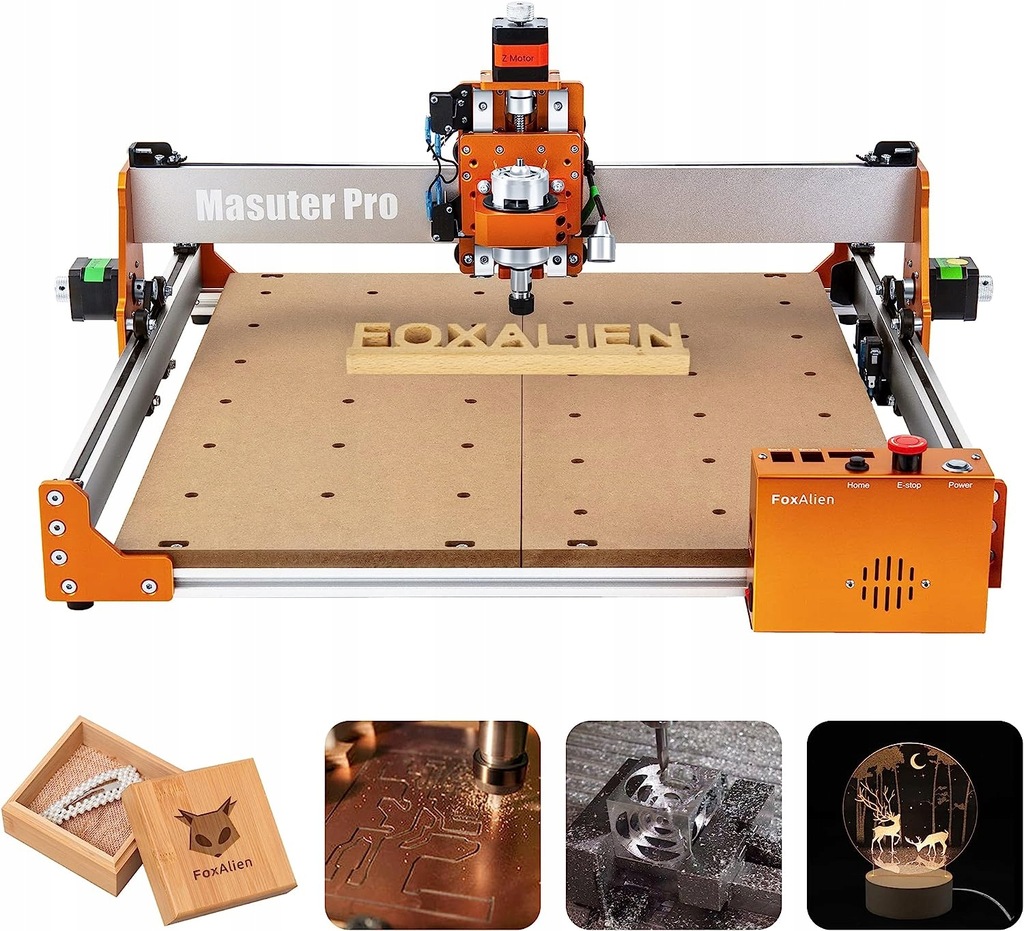 FoxAlien Masuter Pro CNC ploter, 3-osiowa grawerka