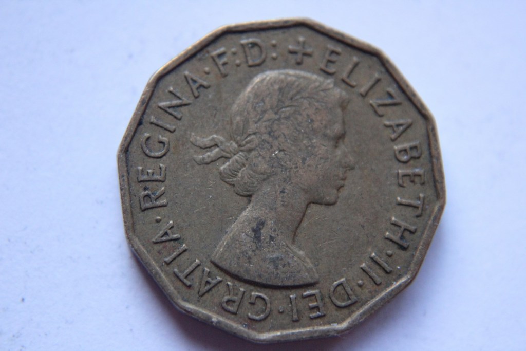 THREE PENCE 1956 R -W367