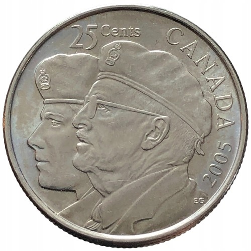 732. Kanada - 25 centów - 2005r. - okolicznościowa