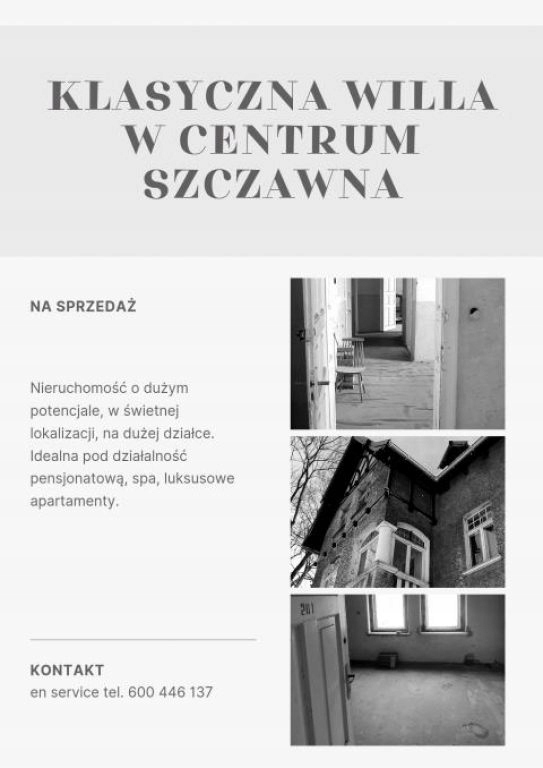 Obiekt zabytkowy, Szczawno-Zdrój, 1871 m²