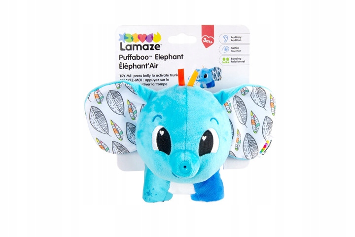 TOMY Lamaze Dmuchający słonik piszczący L27467 /4, TOMY, 203298.