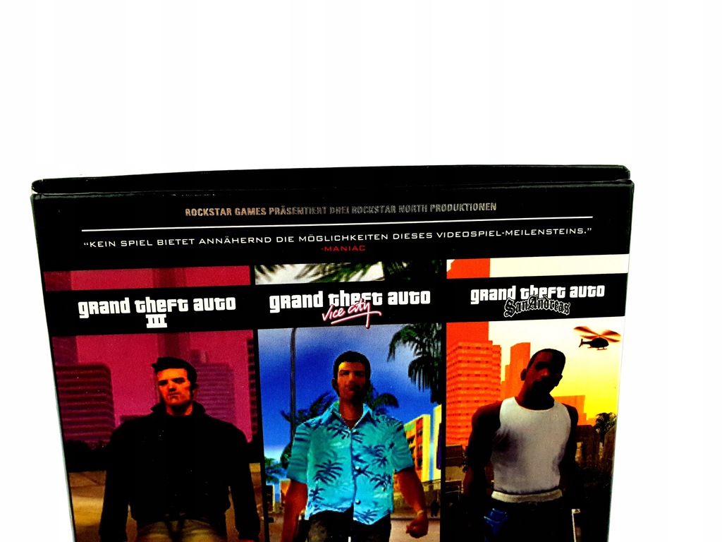 Купить GRAND THEFT AUTO THE TRILOGY GTA TRILOGY PC BOX: отзывы, фото и ...