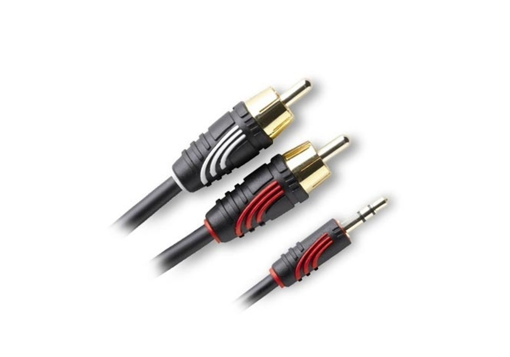 QED PROFILE Przewód stereo Jack-2 RCA 2M