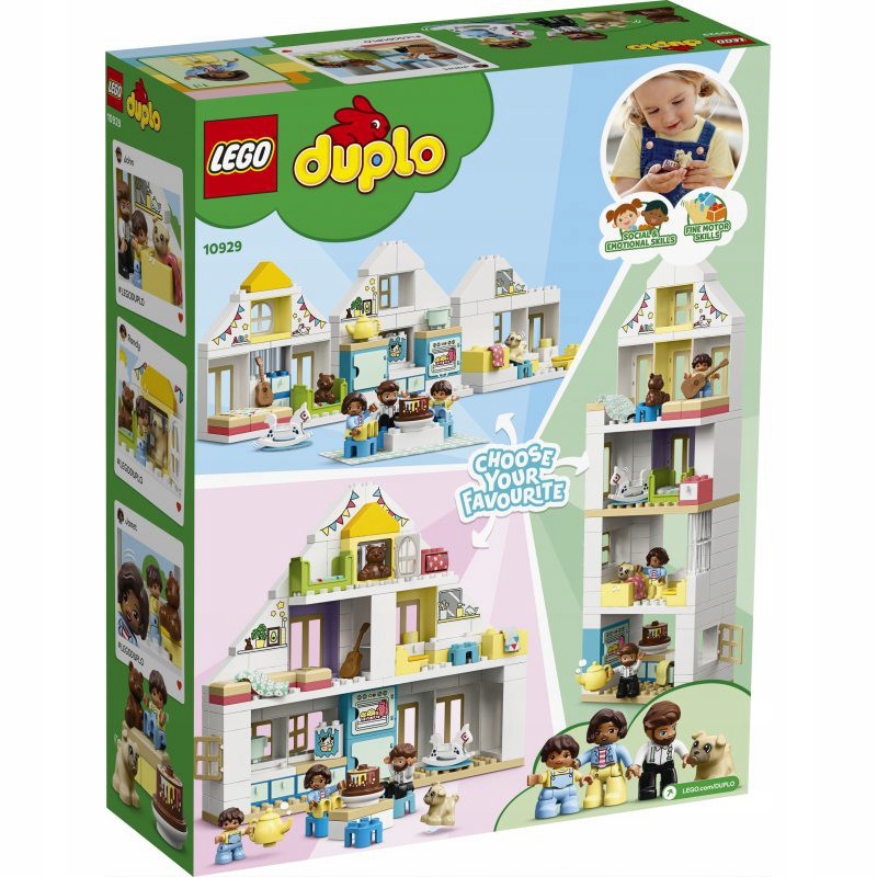 Купить Многофункциональный учебный дом LEGO DUPLO Town 10929: отзывы, фото, характеристики в интерне-магазине Aredi.ru