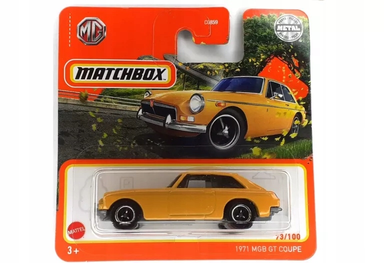 MATCHBOX 1971 MGB GT COUPE