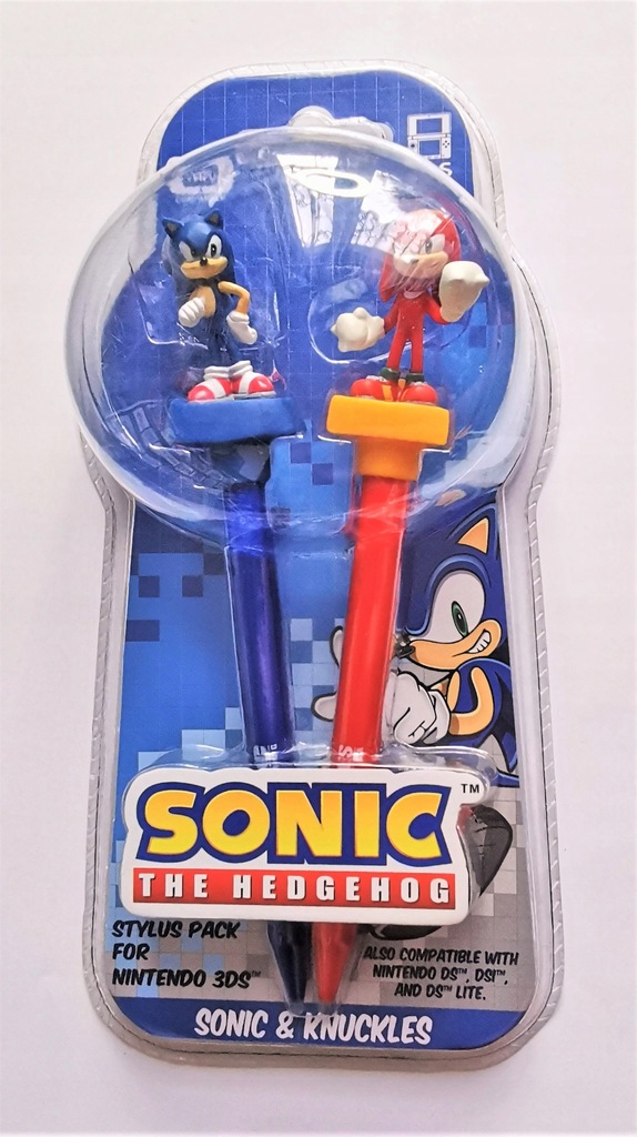 Sonic & Knuckles Nintendo 3ds Stylus Pack