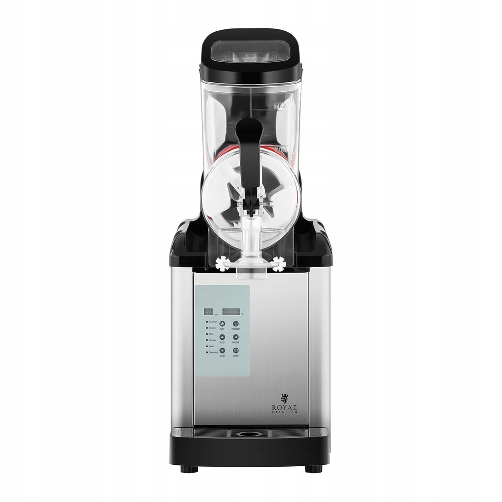 Dyspenser do lodów GRANITOR do GRANITY - 10011027 6 l srebrny