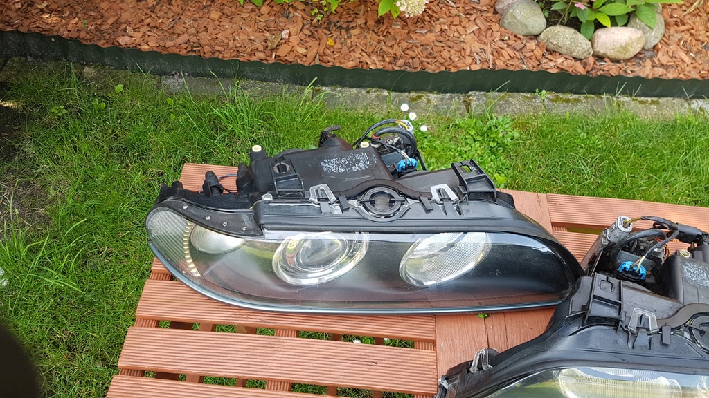 LAMPY LEWA PRAWA XENON BMW E39 LIFT LCI HELLA EURO