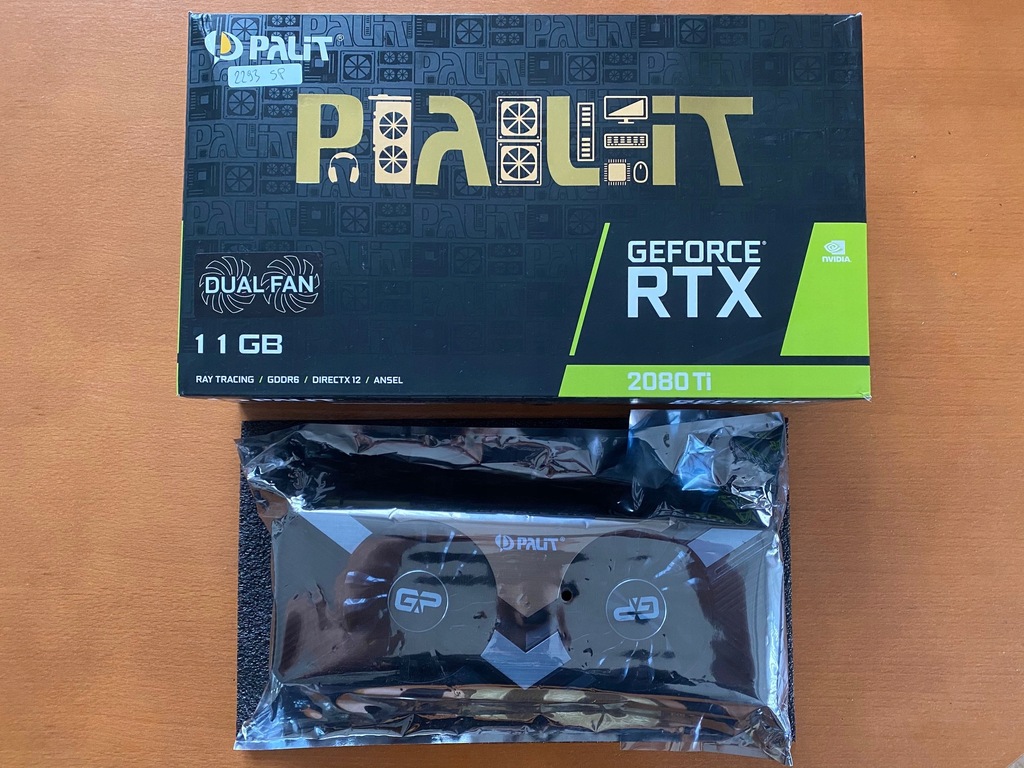RTX 2080Ti PALIT Titanium KARTA GRAFICZNA OKAZJA