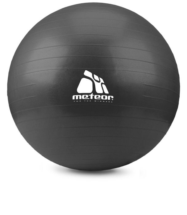 PIŁKA FITNESS GIMNASTYCZNA METEOR 75cm + POMPKA