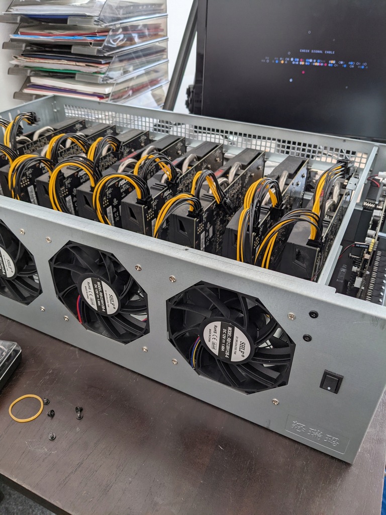 Купить Майнер криптовалюты Profi 8x RX 570 RVN 30 долларов США/24 часа: отзывы, фото, характеристики в интерне-магазине Aredi.ru