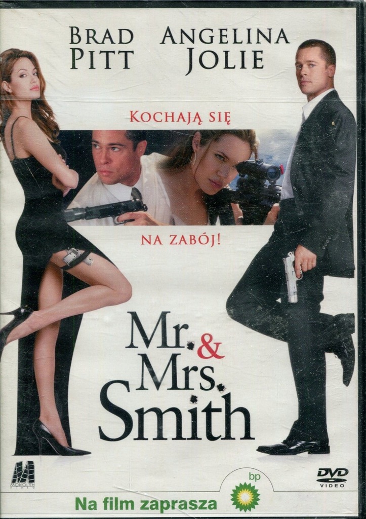 MR & MRS SMITH - ANGELINA JOLIE, BRAD PITT DVD