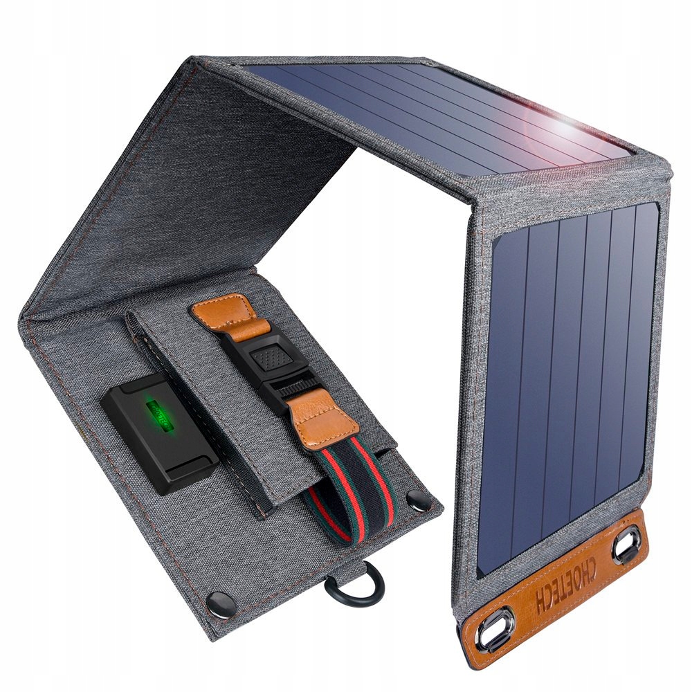 Ładowarka solarna rozkładana 14W USB Quick Charge