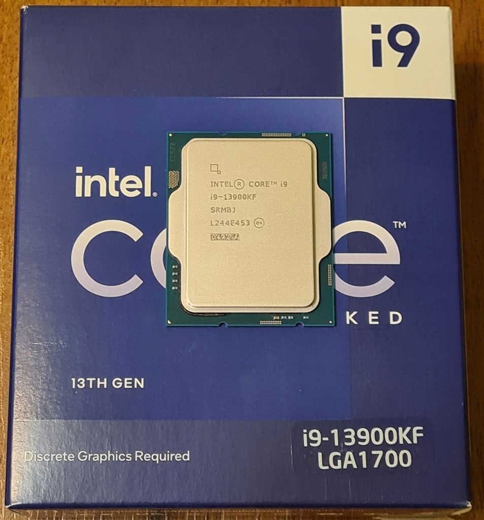 Procesor Intel Core i9-13900K F BOX / Dobra Sztuka