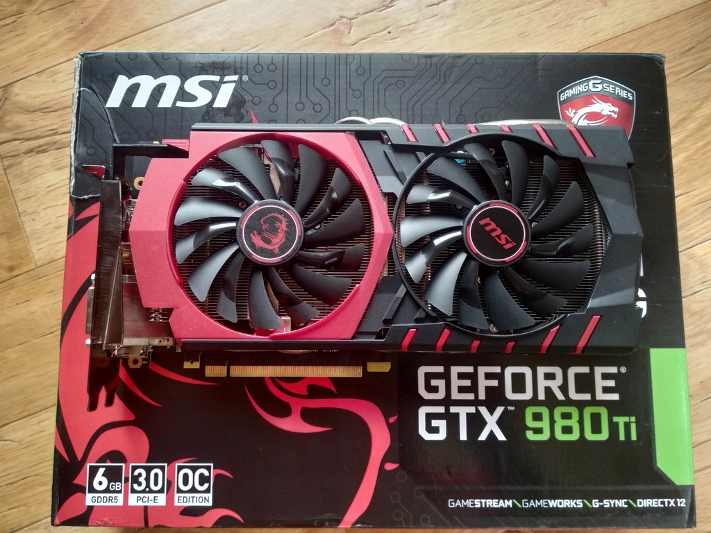 Karta Graficzna Msi Gtx 980 Ti 6gb 9224752909 Oficjalne Archiwum Allegro