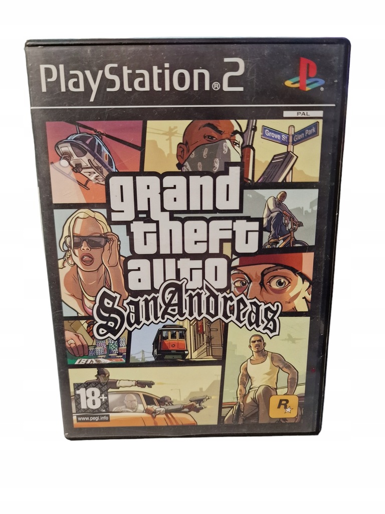 Купить Grand Theft Auto San Andreas Sony PlayStation 2 (PS2) 8154 ...