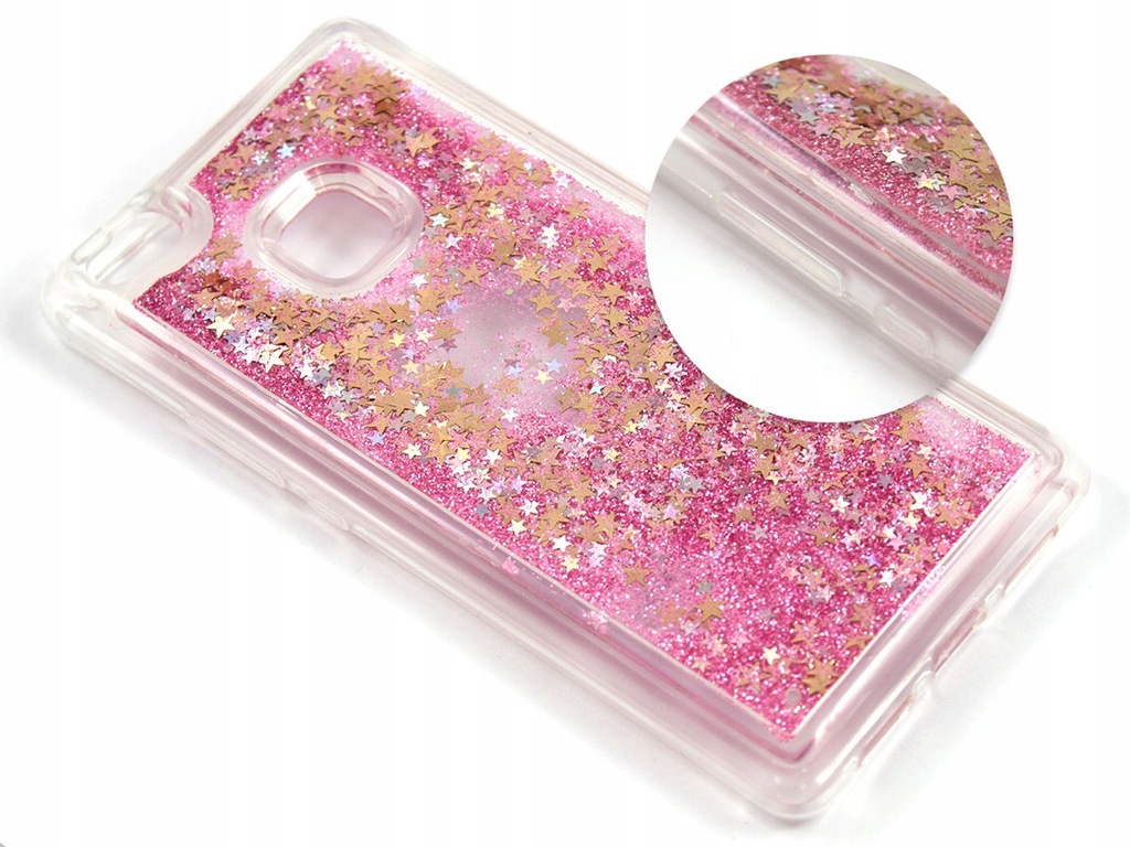 ETUI LIQUID GLITTER CASE BROKAT DO HUAWEI P9 LITE