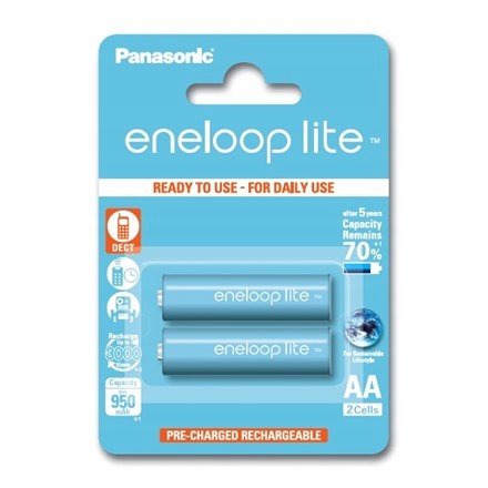 Panasonic eneloop AA/HR6, 950 mAh, Rechargeable Ba
