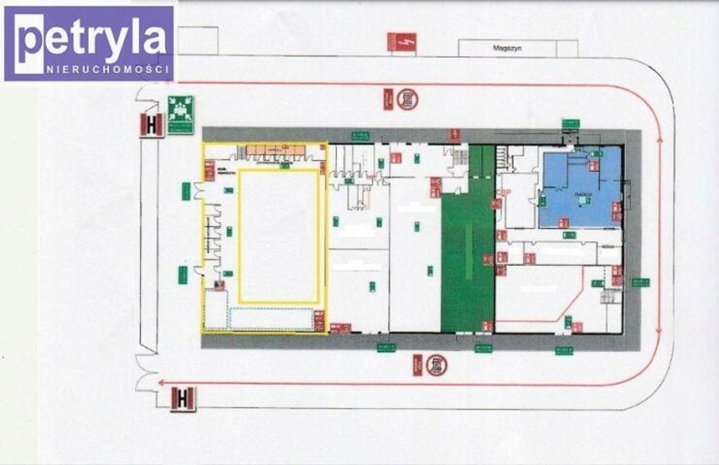 Magazyny i hale, Kraków, Czyżyny, 554 m²