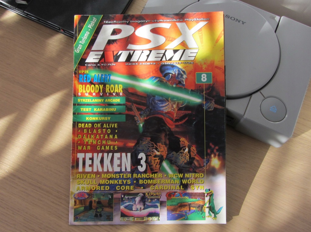 Gazeta PSX EXTREME #8 4/98 ósmy numer!