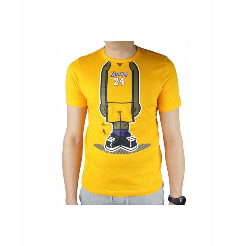 Koszulka adidas Youth GFX PL LA Lakers Tee Junior