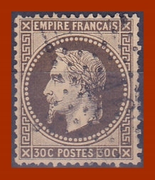 FRANCJA - znaczek kasowany z 1862 r. Z 5054.