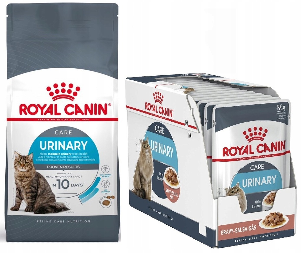 Royal Canin Feline Urinary Care 10kg + 12x85g