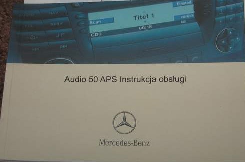 Mercedes Audio APS 50 Instrukcja obsługi polska