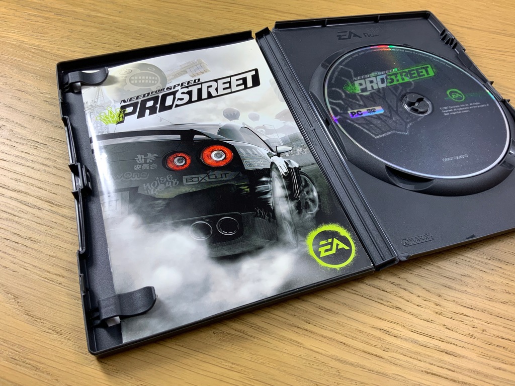 Купить NEED FOR SPEED PRO STREET PROSTREET DVD очень хороший PL ПК ...