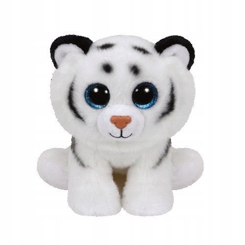 Maskotka TY Beanie Babies - Biały tygrys Tundra 15 cm PREZEPREZENT NA ŚWIĘT