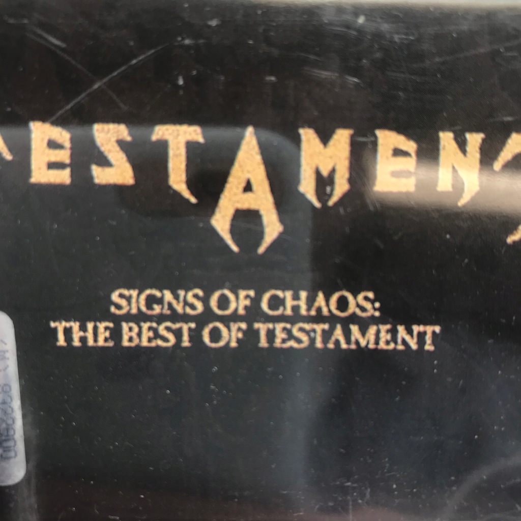 Kaseta - Testament - Signs Of Chaos: The Best Of