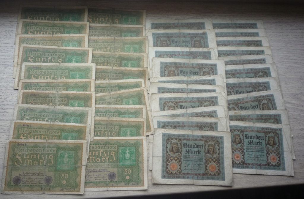 Zestaw Starych Banknotów Niemcy 40 szt - 2