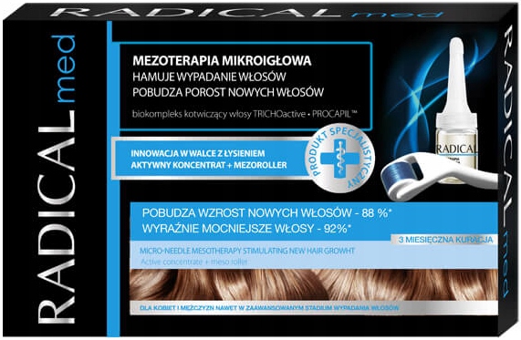 RADICAL MED Zestaw do mezoterapii 12 ampułek