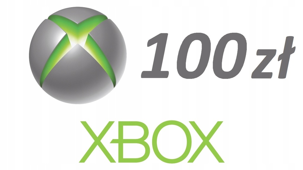 Karta Xbox 100 zł Microsoft Store One/360/PC