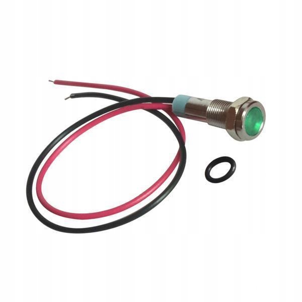 4 DC 6V 6mm Wskaźnik LED Lampka ostrzegawcza