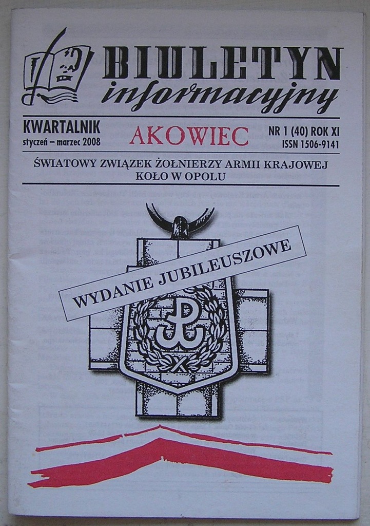 BIULETYN INFORMACYJNY AKOWIEC OPOLE 40 2008