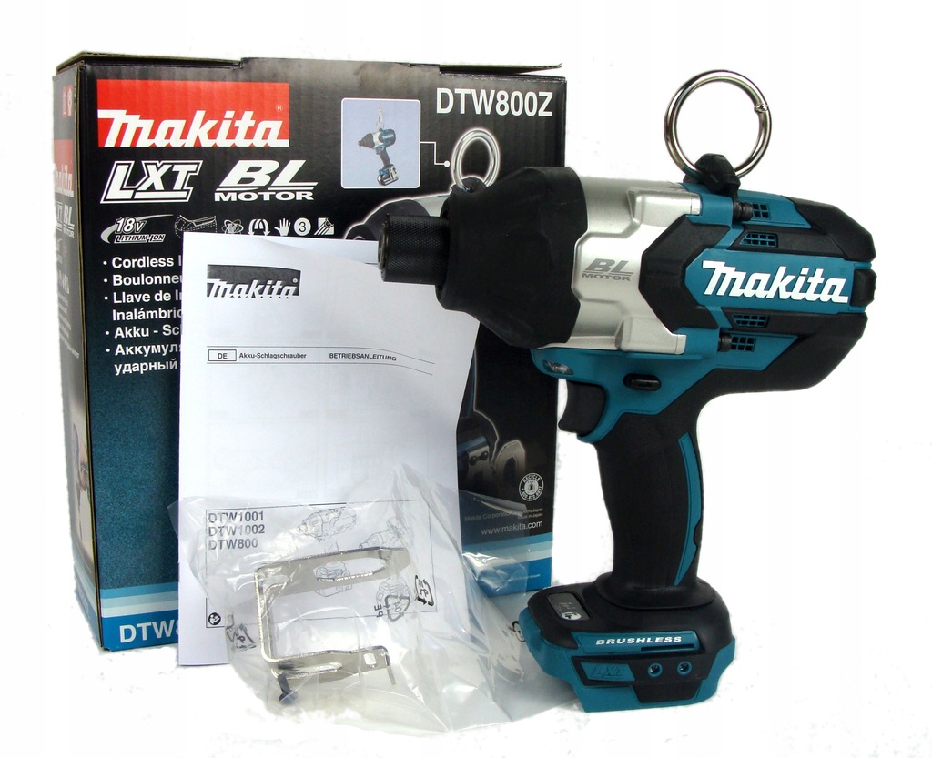 Makita DTW800Z Klucz udarowy Wkr tarka 800Nm 18V 8121052650 oficjalne archiwum Allegro