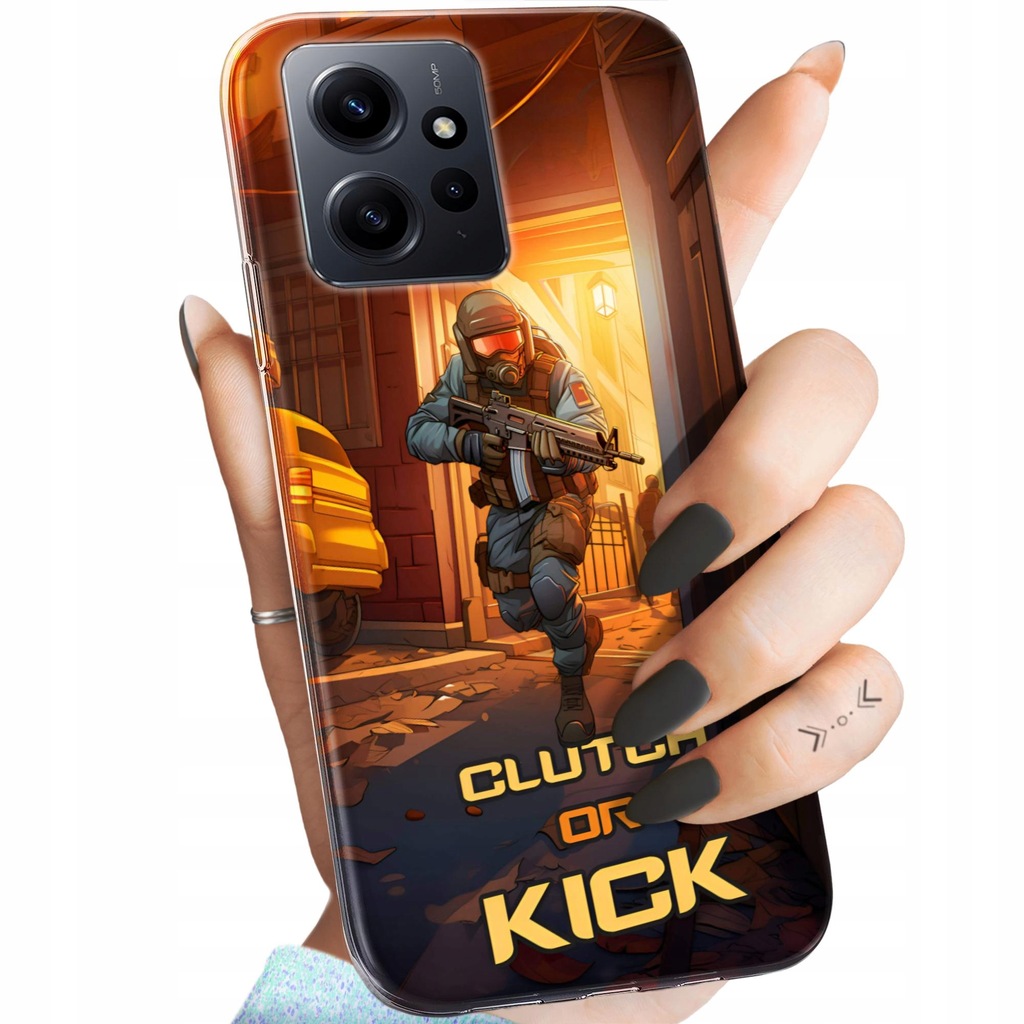 ETUI DO XIAOMI REDMI NOTE 12 WZORY CS GO COUNTER-STRIKE OBUDOWA POKROWIEC