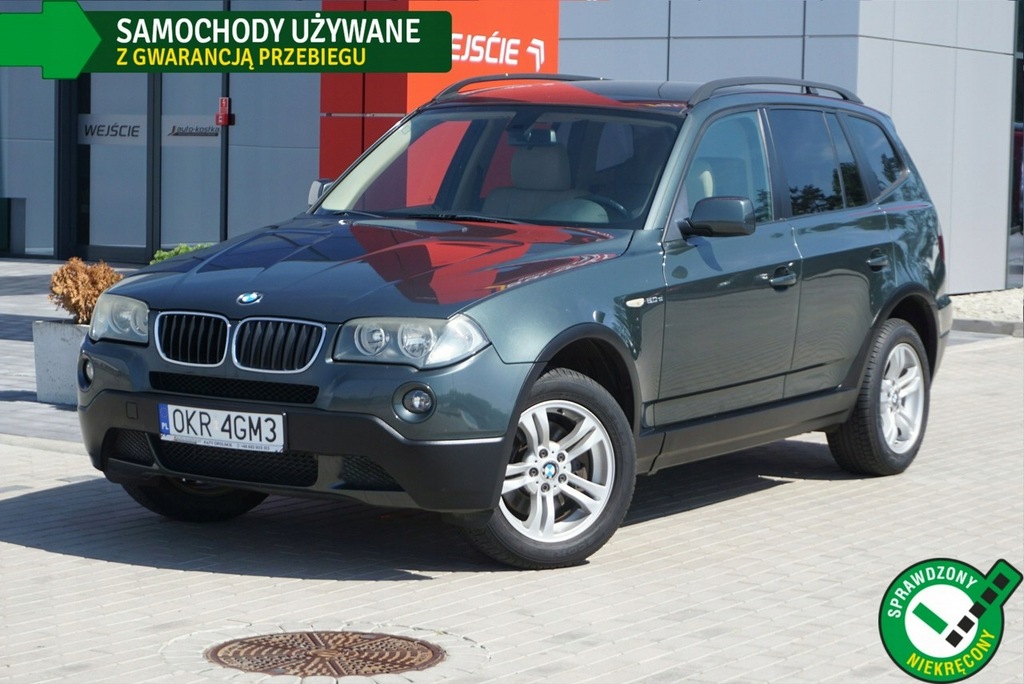 BMW X3 Skóra! Climatronic, Tempomat, Hak, Serwis