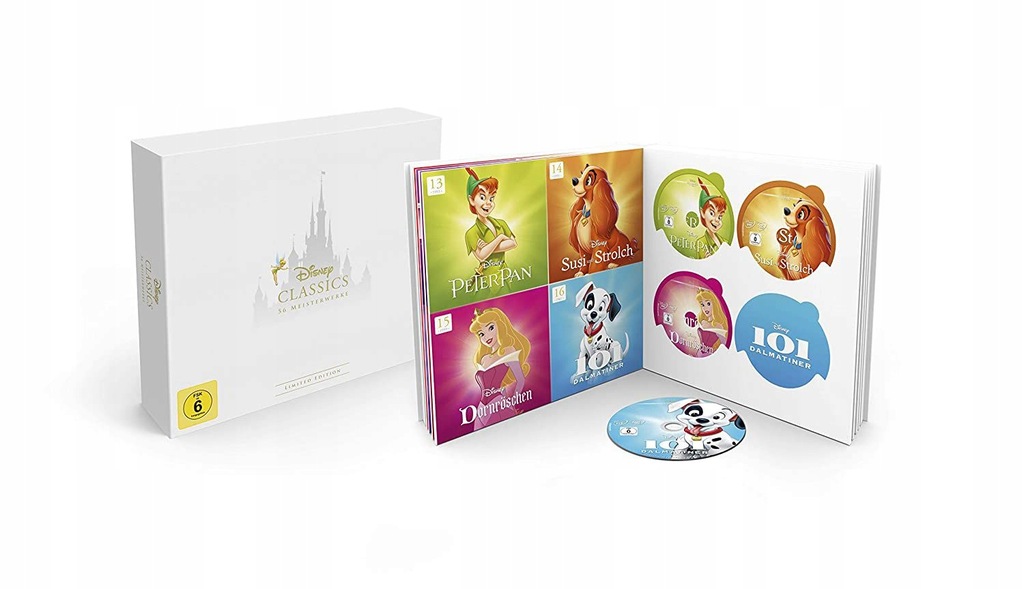 DISNEY CLASSICS COMPLETE [BOX] [47XBLU-RAY]+[9DVD]