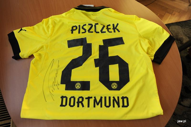 Koszulka Łukasza Piszczka z autografem (Borussia)