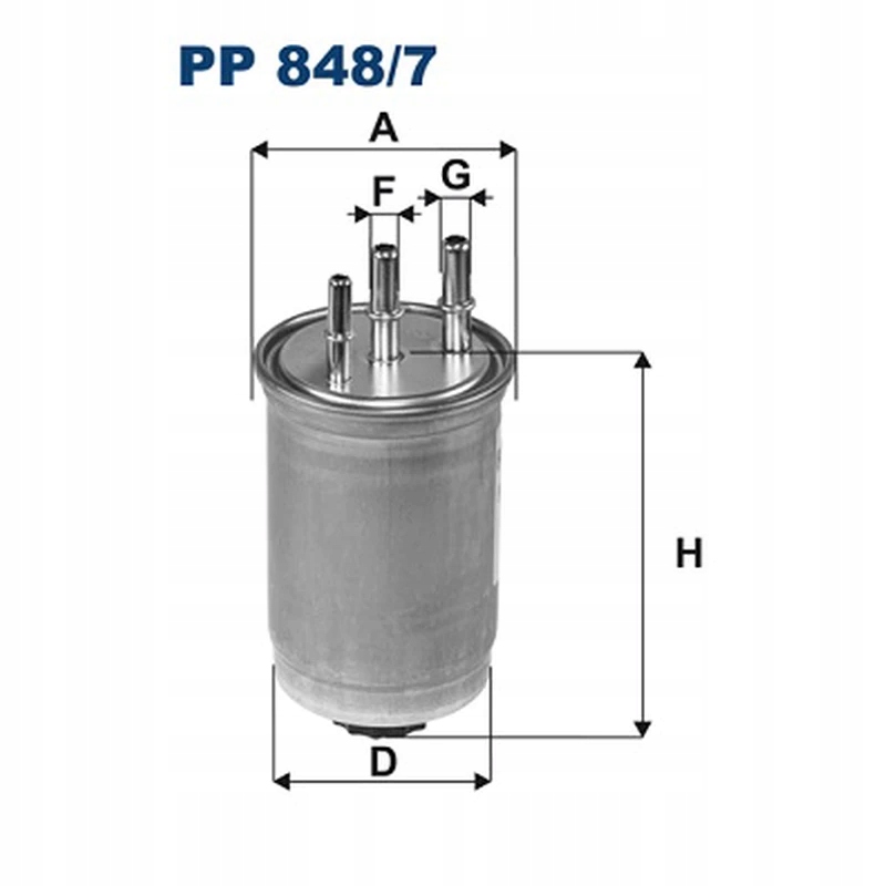 Filtr paliwa FILTRON PP 848/7