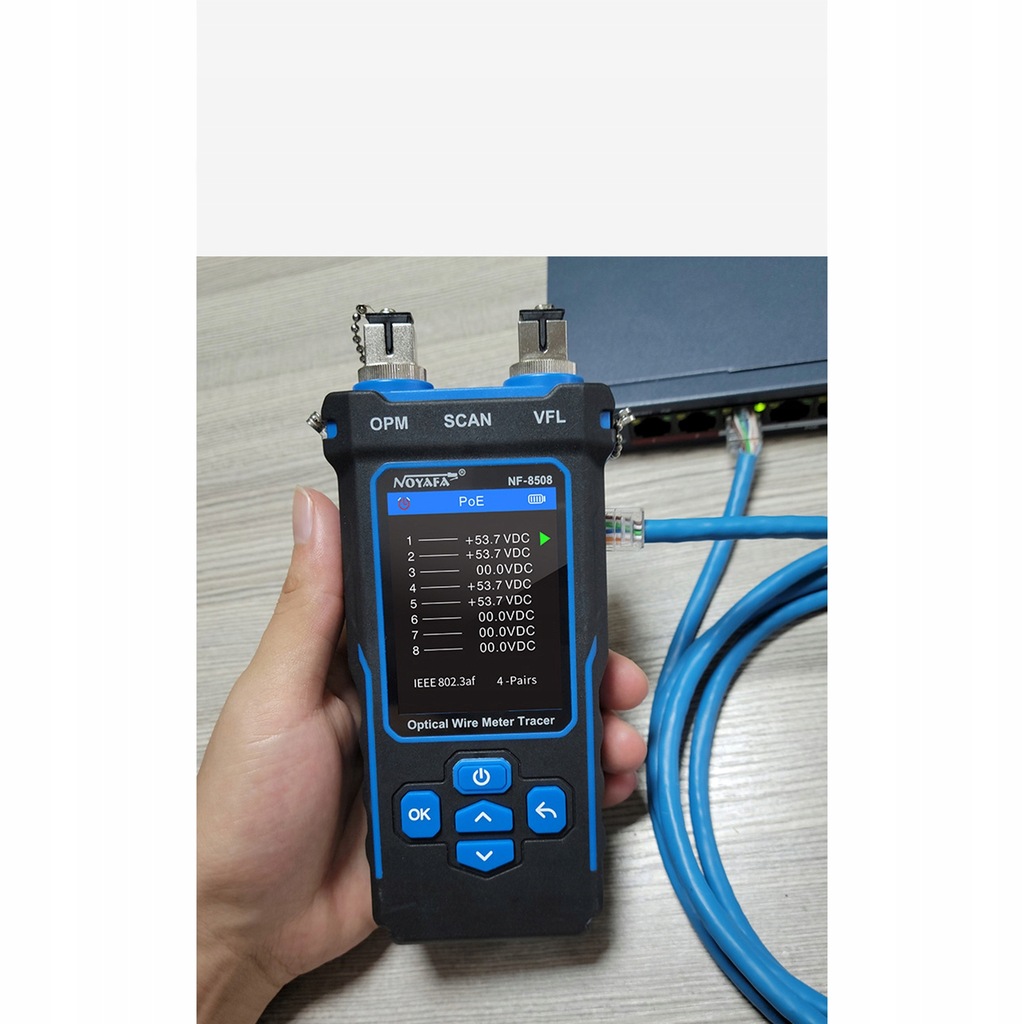 TESTER DO KABLI SIECIOWYCH NOYAFA NF-8508 - 12536279035 - oficjalne ...