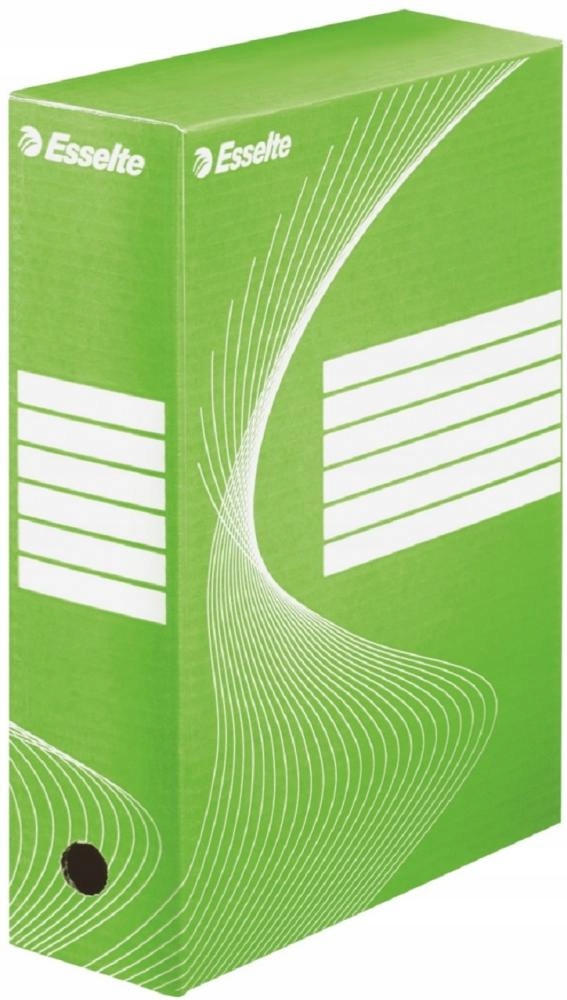 Pudło na dokumenty Esselte 100 zielone pudełko