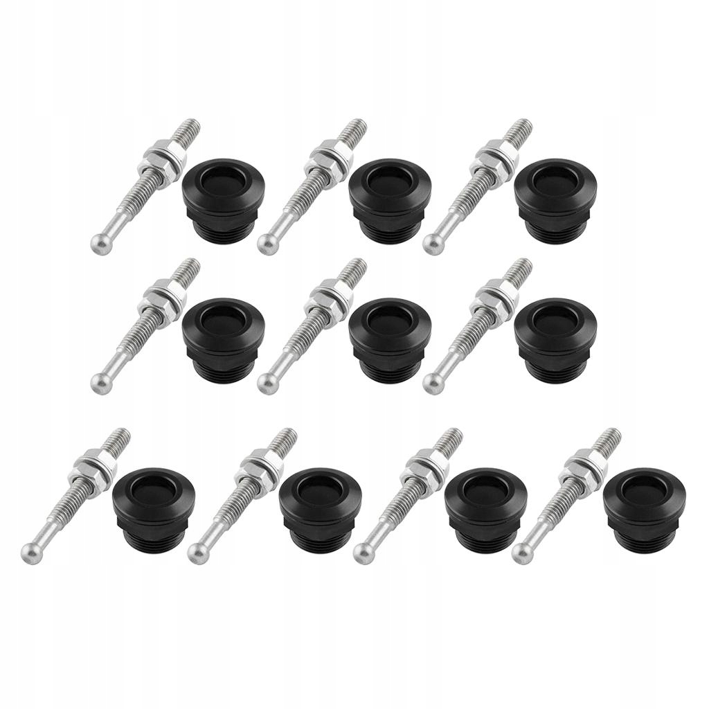Dovewill Set of 10 Stainless Steel 22mm Push