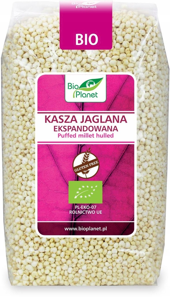 KASZA JAGLANA EKSPANDOWANA BEZGLUTENOWA BIO 150 g